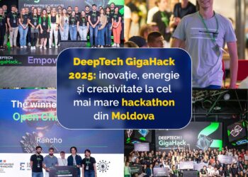 Tinerii inovatori pun Moldova pe harta tehnologică la GigaHack