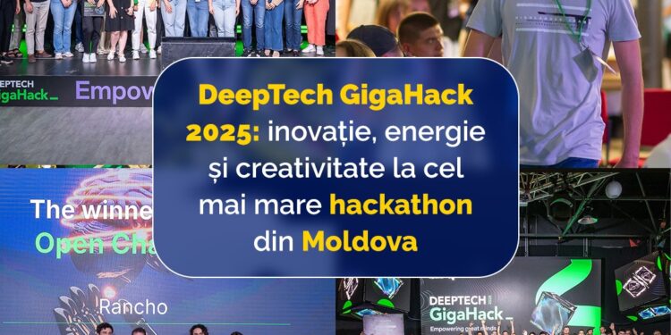 Tinerii inovatori pun Moldova pe harta tehnologică la GigaHack