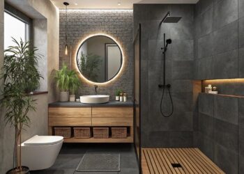 Faianța în baie: cum alegi între mat și lucios pentru un design reușit