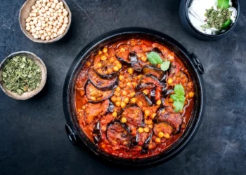 Tocăniță libaneză de vinete