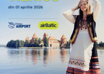 airBaltic lansează o rută directă Chișinău – Vilnius din 1 aprilie 2026