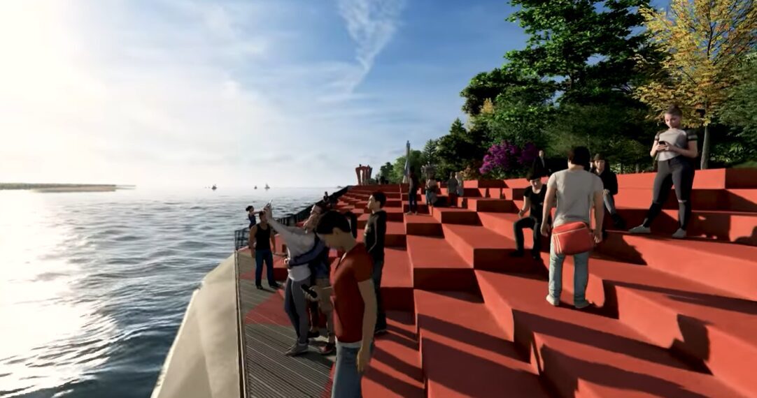 (VIDEO) Faleza Dunării din Galați va fi modernizată