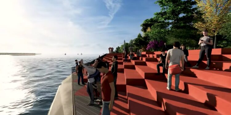 (VIDEO) Faleza Dunării din Galați va fi modernizată