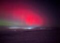 Aurora boreală vizibilă în nordul Moldovei
