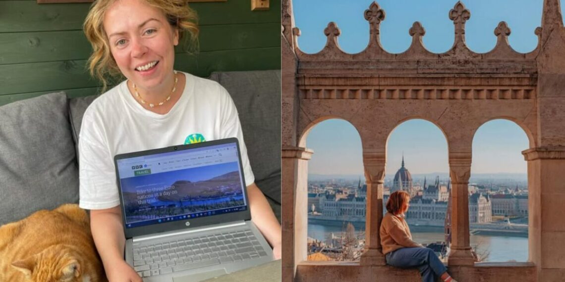 Tânăra care călătorește gratuit în întreaga lume