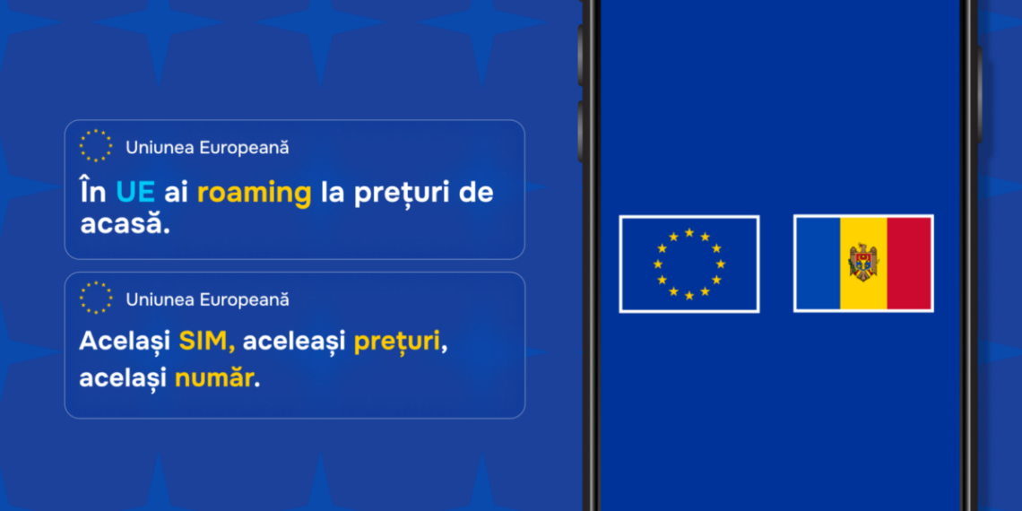 Roaming gratuit în UE pentru cetățenii Republicii Moldova
