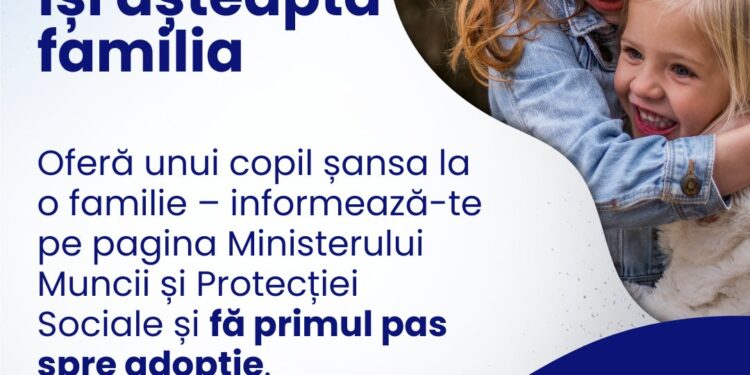 761 de copii din Republica Moldova, care au statut de copil adoptabil, își așteaptă familia
