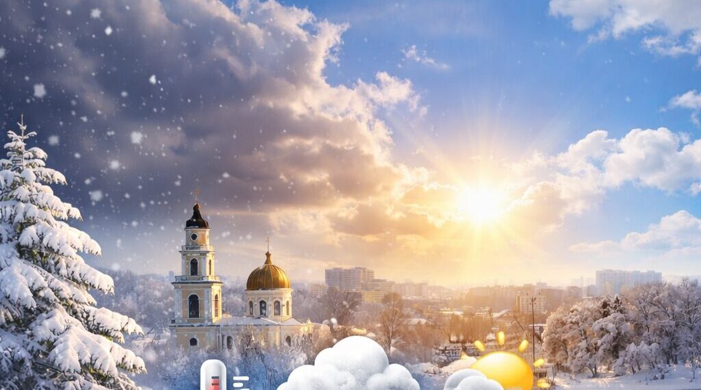 Vreme geroasă și ninsori ușoare în Republica Moldova