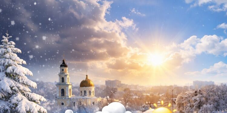 Vreme geroasă și ninsori ușoare în Republica Moldova