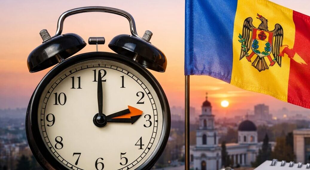 Republica Moldova va trece la ora de vară în ultima duminică din martie
