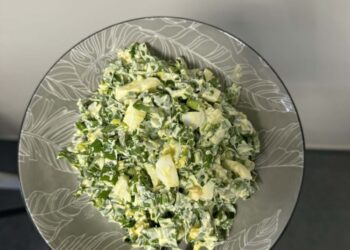 „usturoi sălbatic” (Leurda) – salata sezonului bogată în vitamine