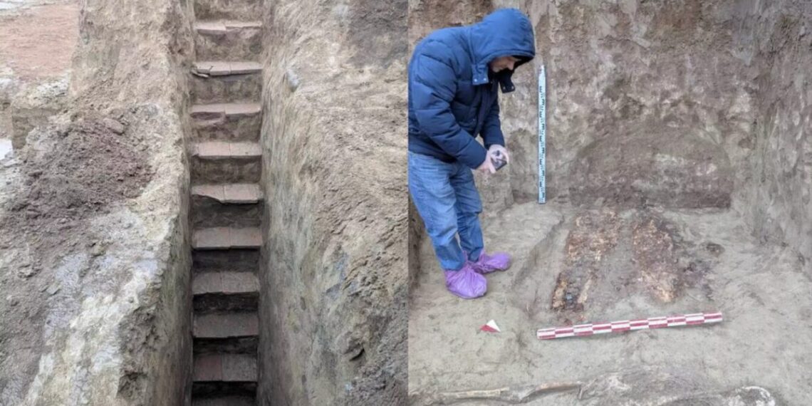 Necropolă romană descoperită sub un spital din Constanța