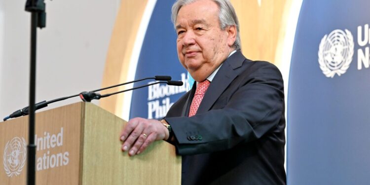 Ultimul discurs al lui António Guterres la ONU: reguli pentru IA și pace